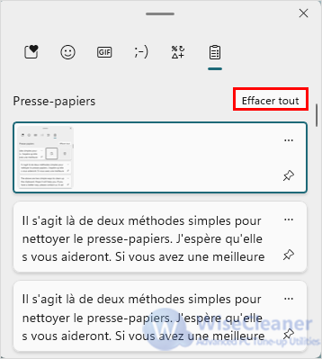 Comment Effacer L Historique Du Presse Papiers Sous Windows 11